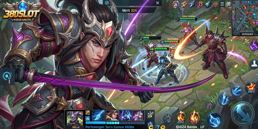 Tampilan gameplay seru dan strategis dalam 380SLOT.