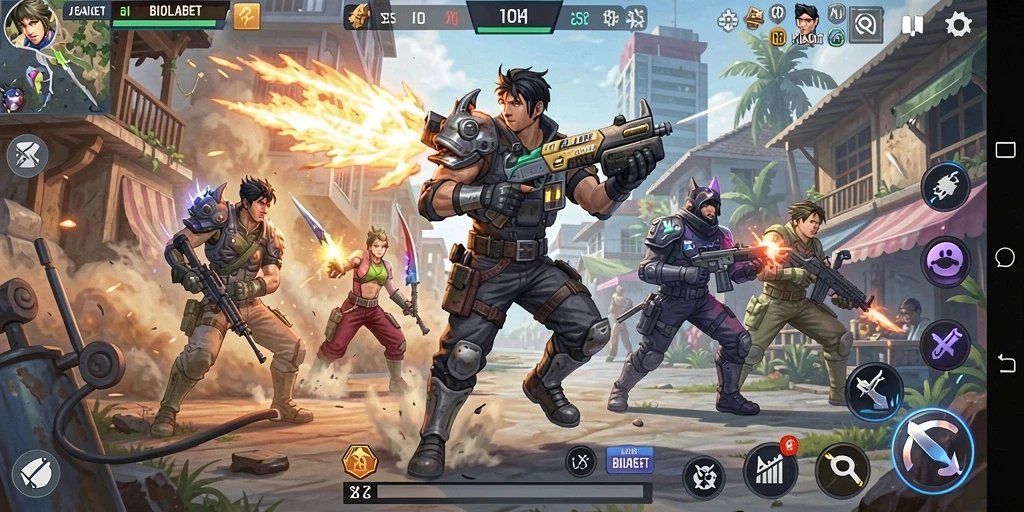 Gameplay mendebarkan dengan karakter yang beragam dalam <strong>BIOLABET</strong>.