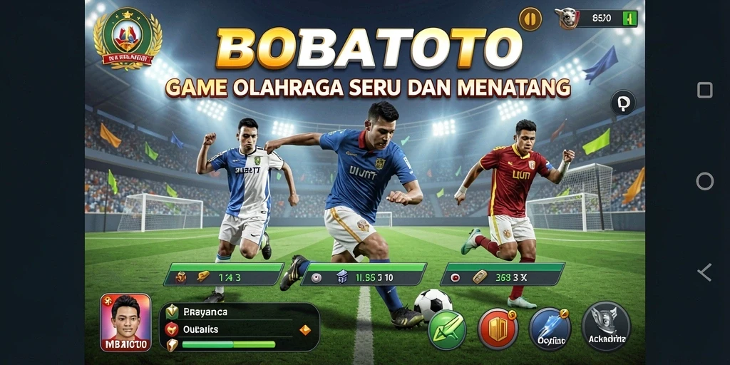 Antarmuka dan gameplay menarik di BOBATOTO.