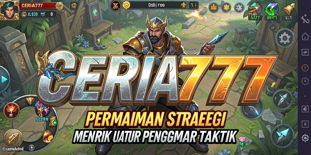 Tampilan permainan strategi yang menantang dan seru.