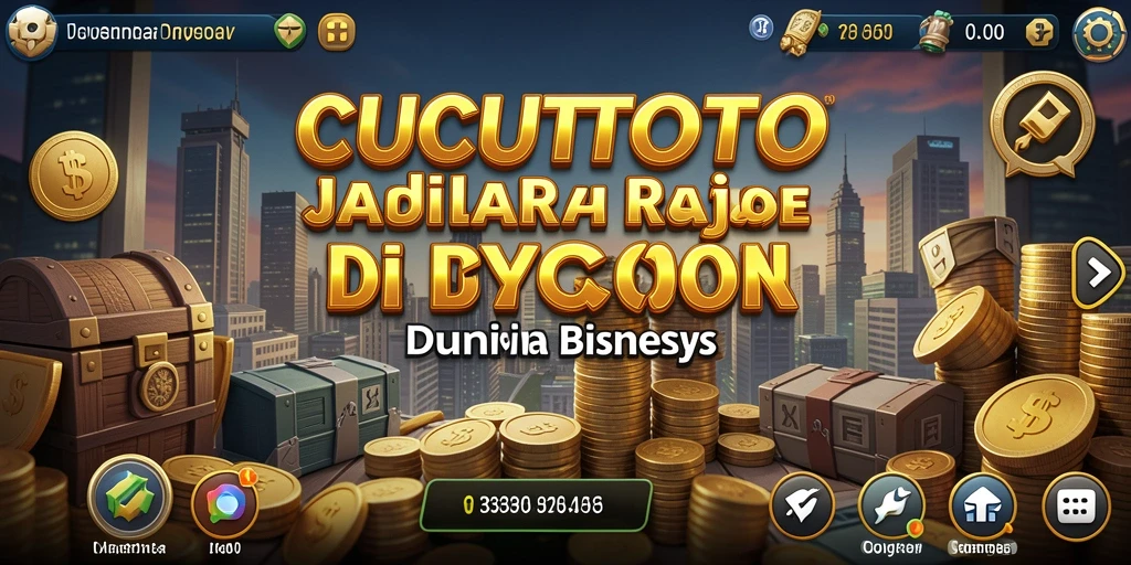 Cuplikan gameplay Tycoon yang seru dan interaktif.