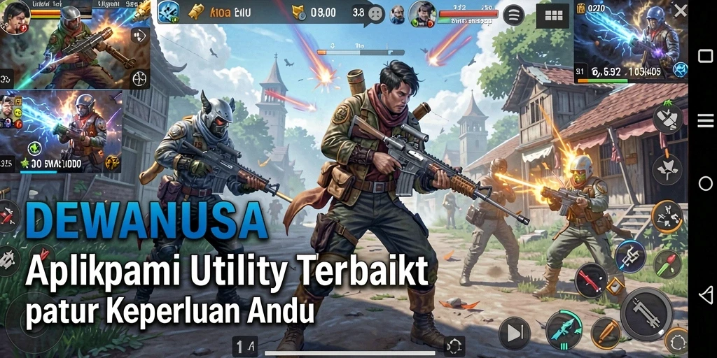 Tampilan antarmuka DEWANUSA yang intuitif dan memudahkan pengguna.