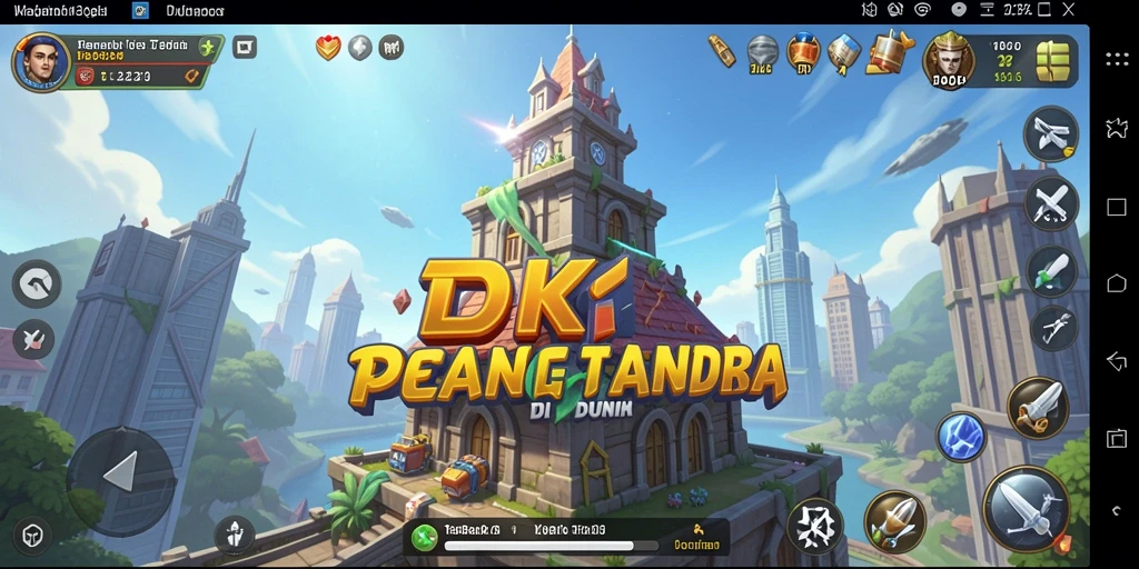 Screenshot DKK menampilkan aksi seru dalam game Tower Defense.