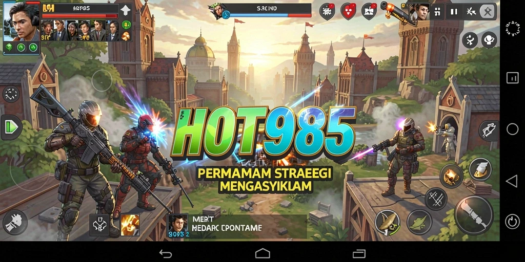 Tampilan gameplay HOT985 yang menegangkan dan penuh strategi.