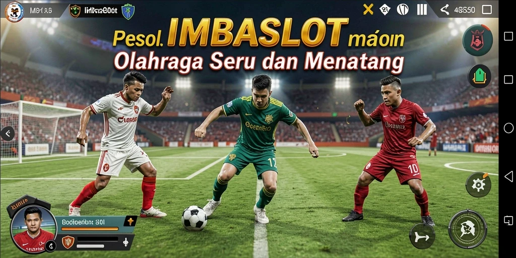 Tampilan menarik gameplay IMBASLOT dengan berbagai olahraga seru.
