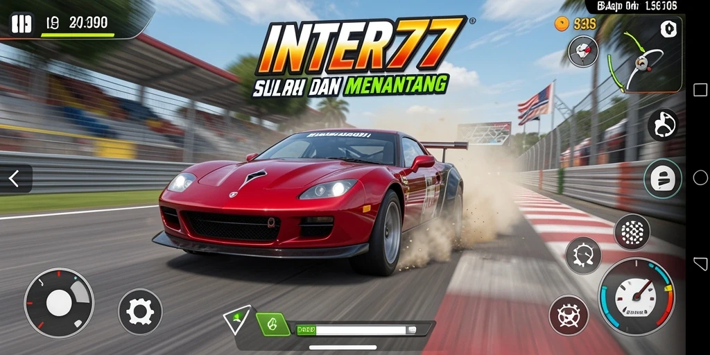 Gameplay seru balap mobil di INTER77 yang mendebarkan.