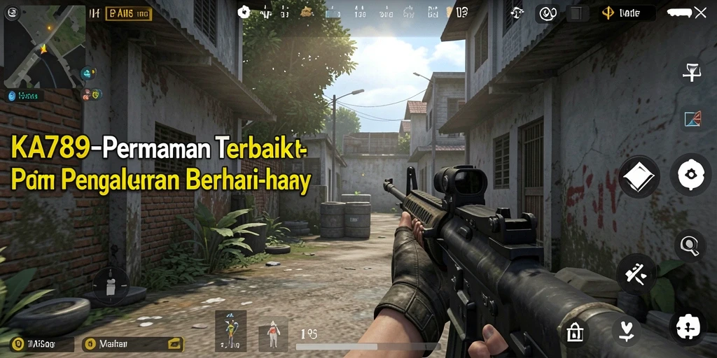 Tampilan gameplay KA789 yang intens dan menegangkan saat pertempuran.