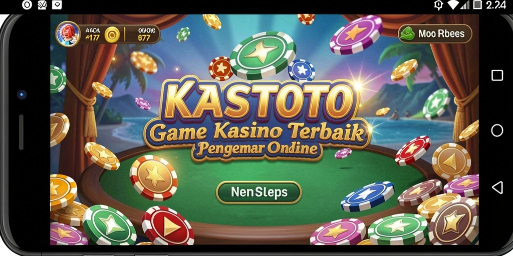 Tampilan gameplay KASTOTO yang memukau dengan antarmuka yang intuitif.