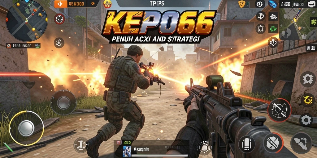 Tampilan gameplay seru dalam KEPO66 dengan aksi TPS yang mendebarkan.