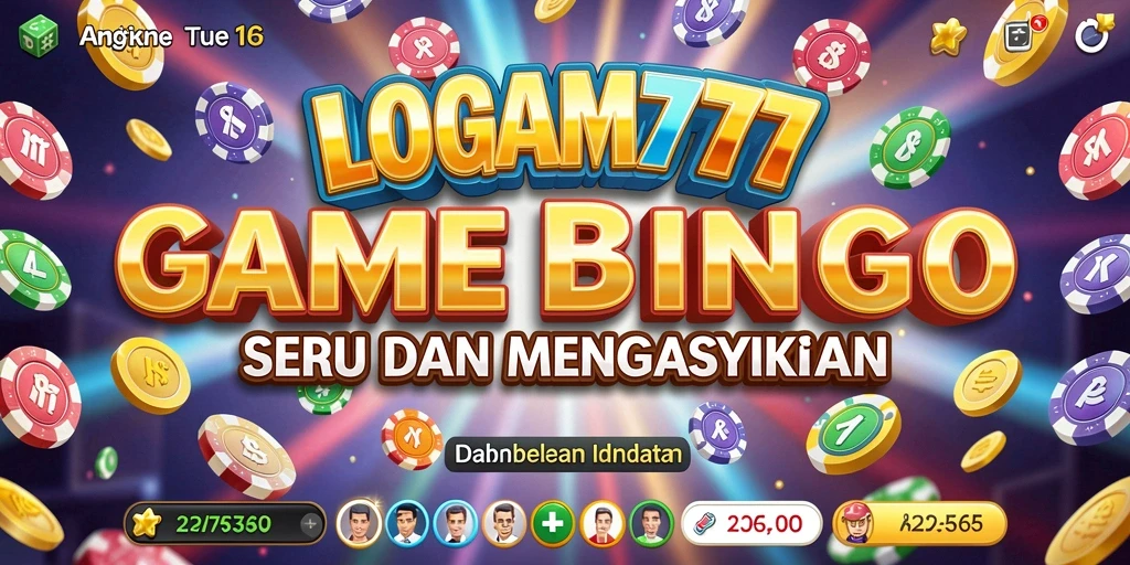 Tampilan menarik dari gameplay Bingo LOGAM777 yang seru.