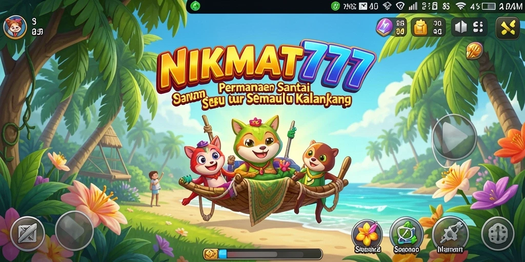 Screenshot NIKMAT777 yang menunjukkan gameplay yang seru dan menyenangkan.