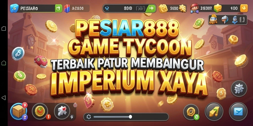 Gameplay PESIAR88 dengan elemen Tycoon yang menarik.
