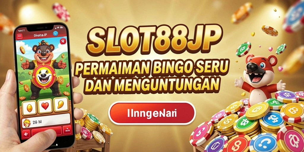 Tampilan gameplay Bingo yang seru dan menarik di SLOT88JP.
