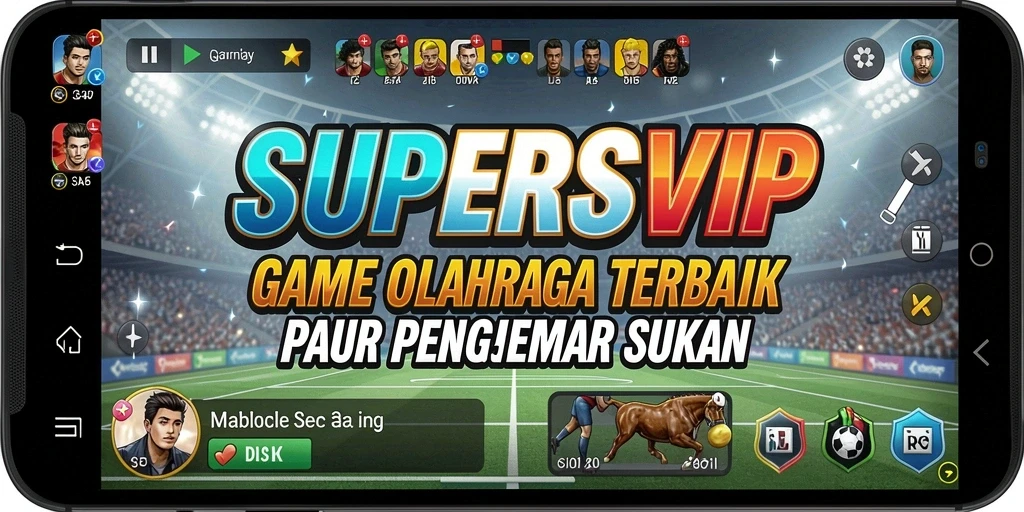 Tampilan gameplay menarik dari SUPERSVIP yang penuh aksi.